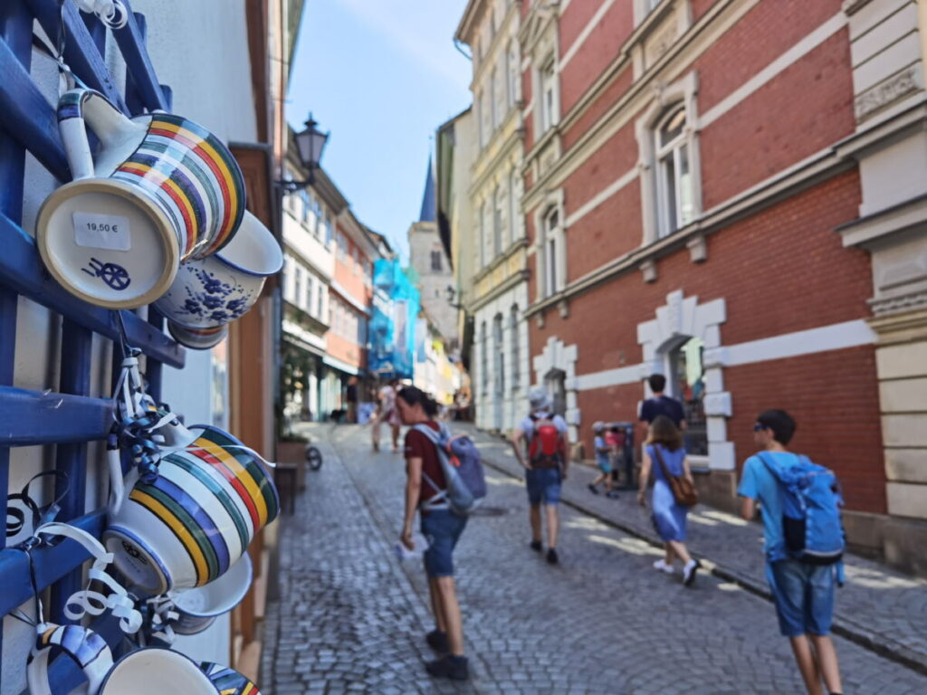 Erfurt Shopping - am stilvollsten geht das auf der Krämerbrücke