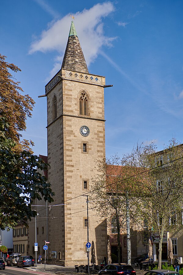 Die Andreaskirche in Erfurt